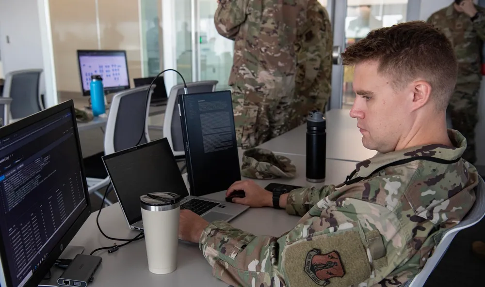 Military Personnel Conducting Cyber Defense Operations